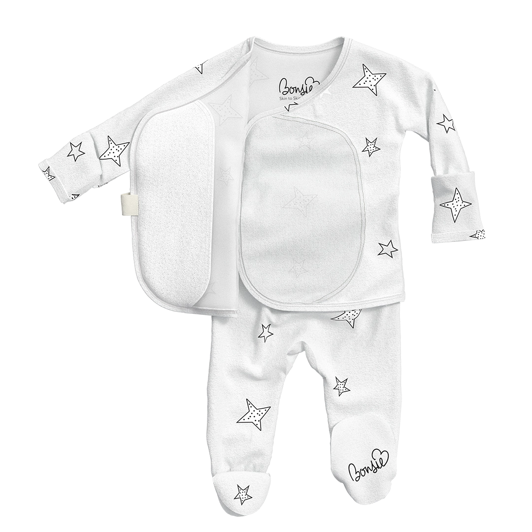 Bonsie Footie Stars - Skin-to-Skin Footed One-Piece