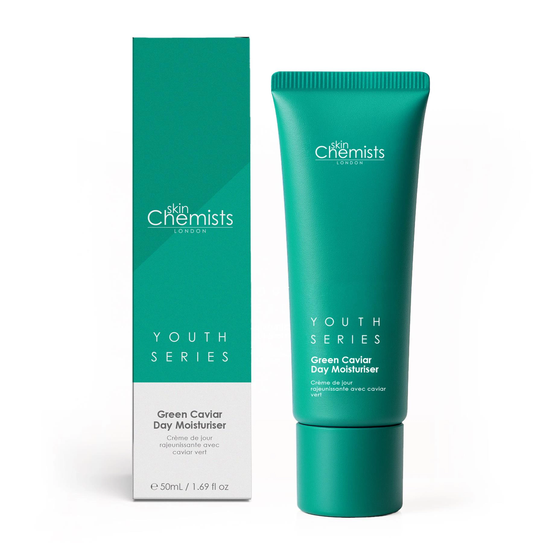 skinChemists Youth Series Green Caviar Day Moisturiser 30ml - Anti-Aging for Fine Lines & Dryness