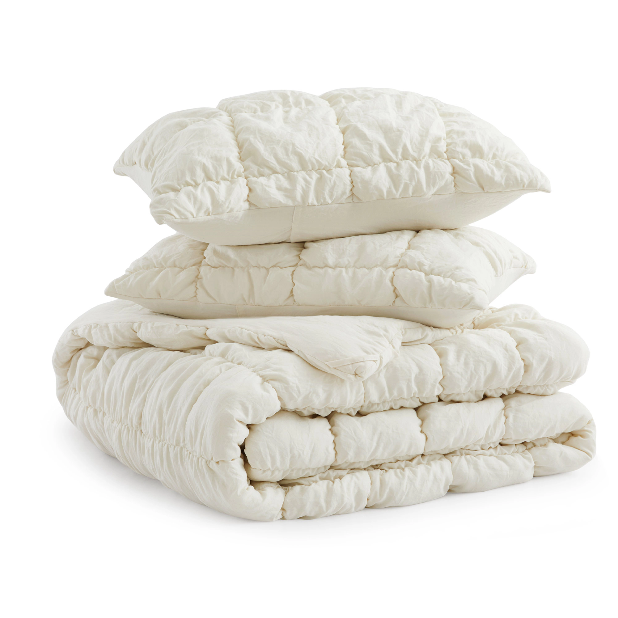 Unikome Fluffy Comforter, All Season Quilted Down Alternative Cloud-Like Soft Bedding