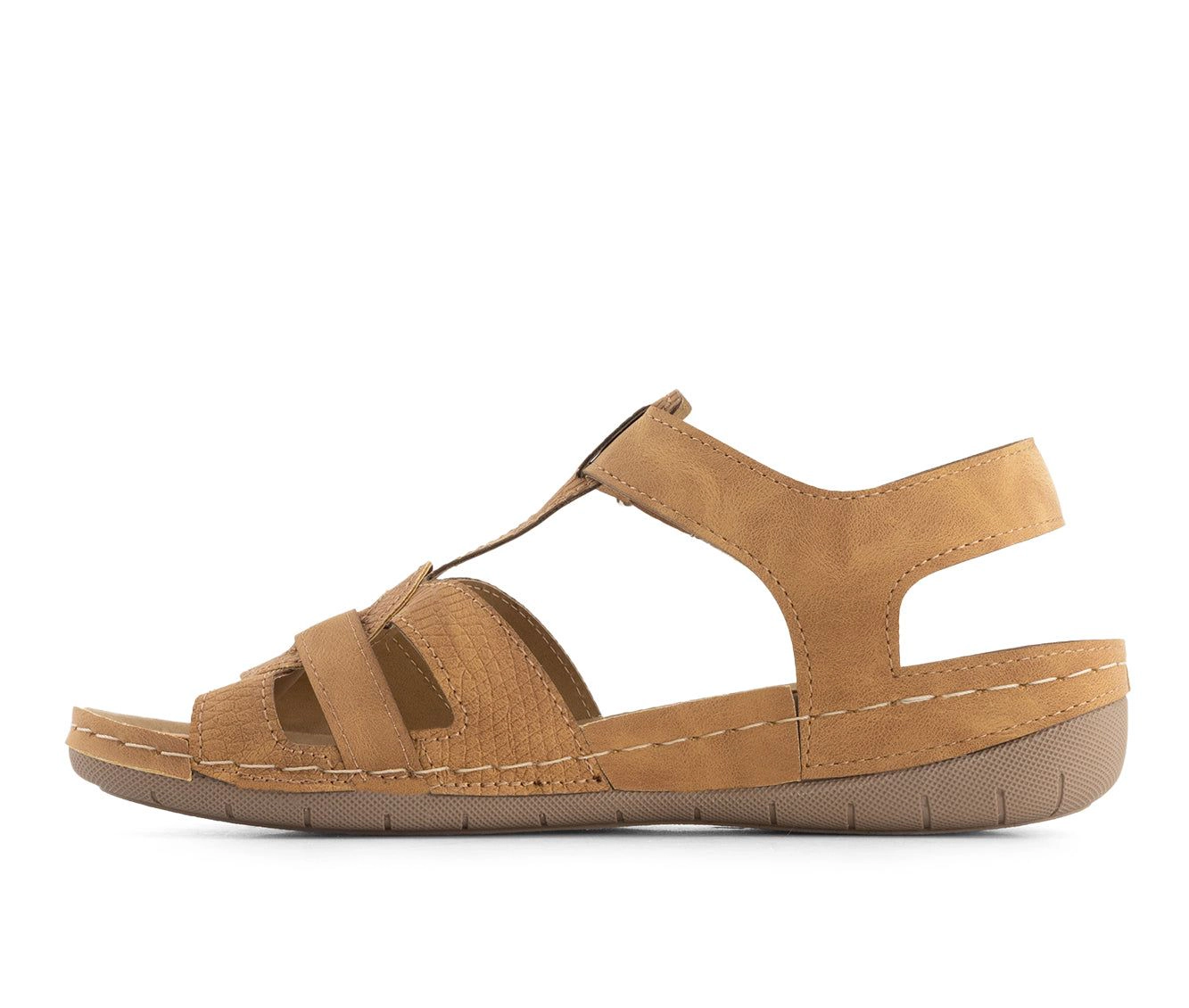Andrea Womens Ultra Comfort Casual Flat Sandals
