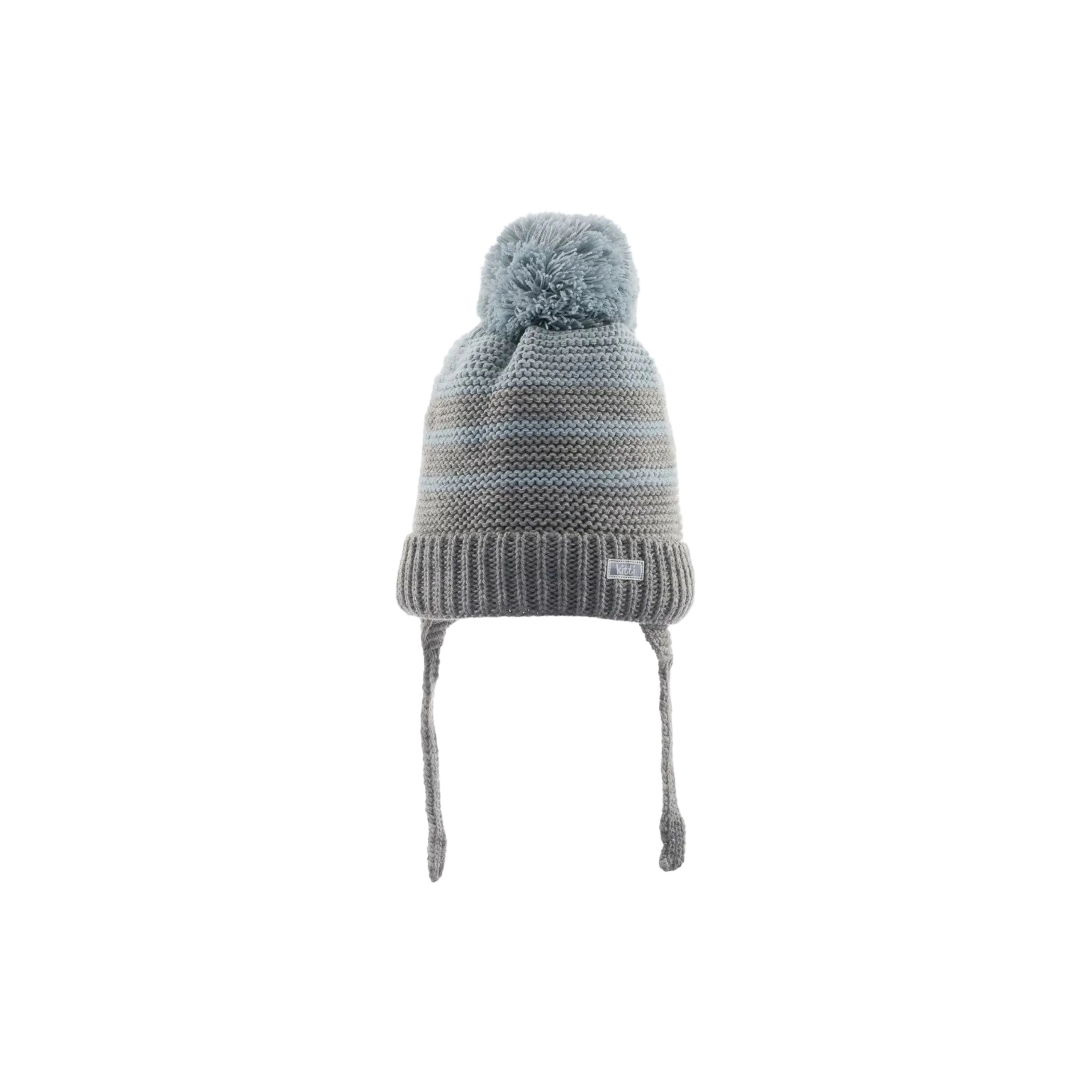 Wear Sierra Infant Boys' Knitted Winter Beanie With Earflaps