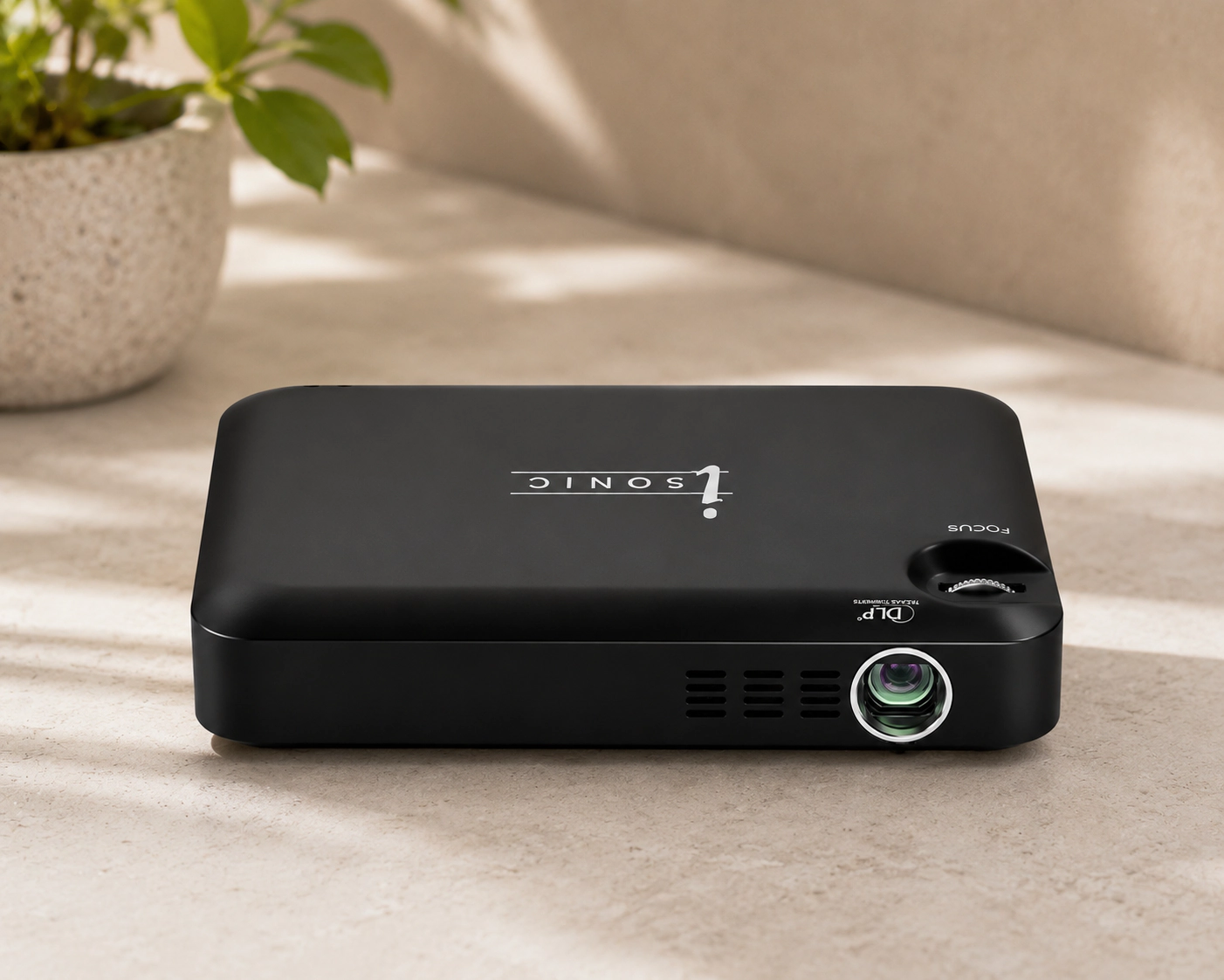 Pursonic Unisex Portable HD Compact Projector for Home Entertainment
