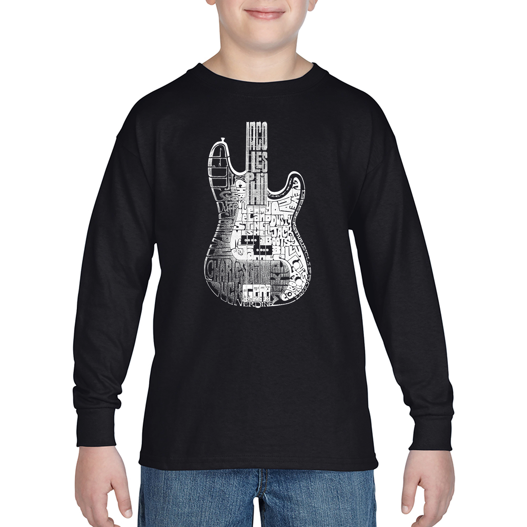 LA Pop Art Boys Long Sleeve T-Shirt