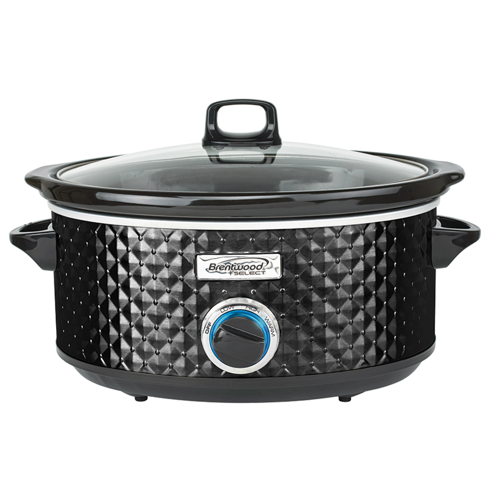Brentwood Select 7 Quart Slow Cooker Red