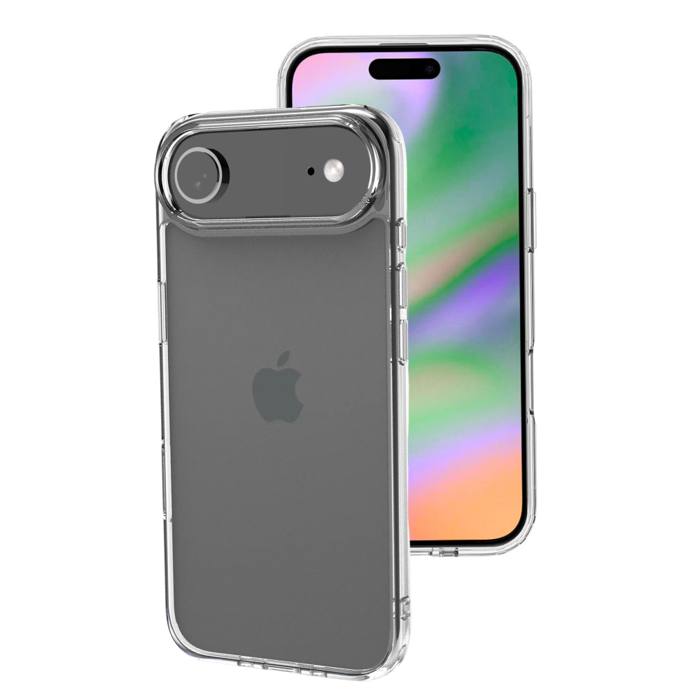 Qixxronics for iPhone 17 Air Phone Case Clear Shockproof Cover Protective Cellphone Case