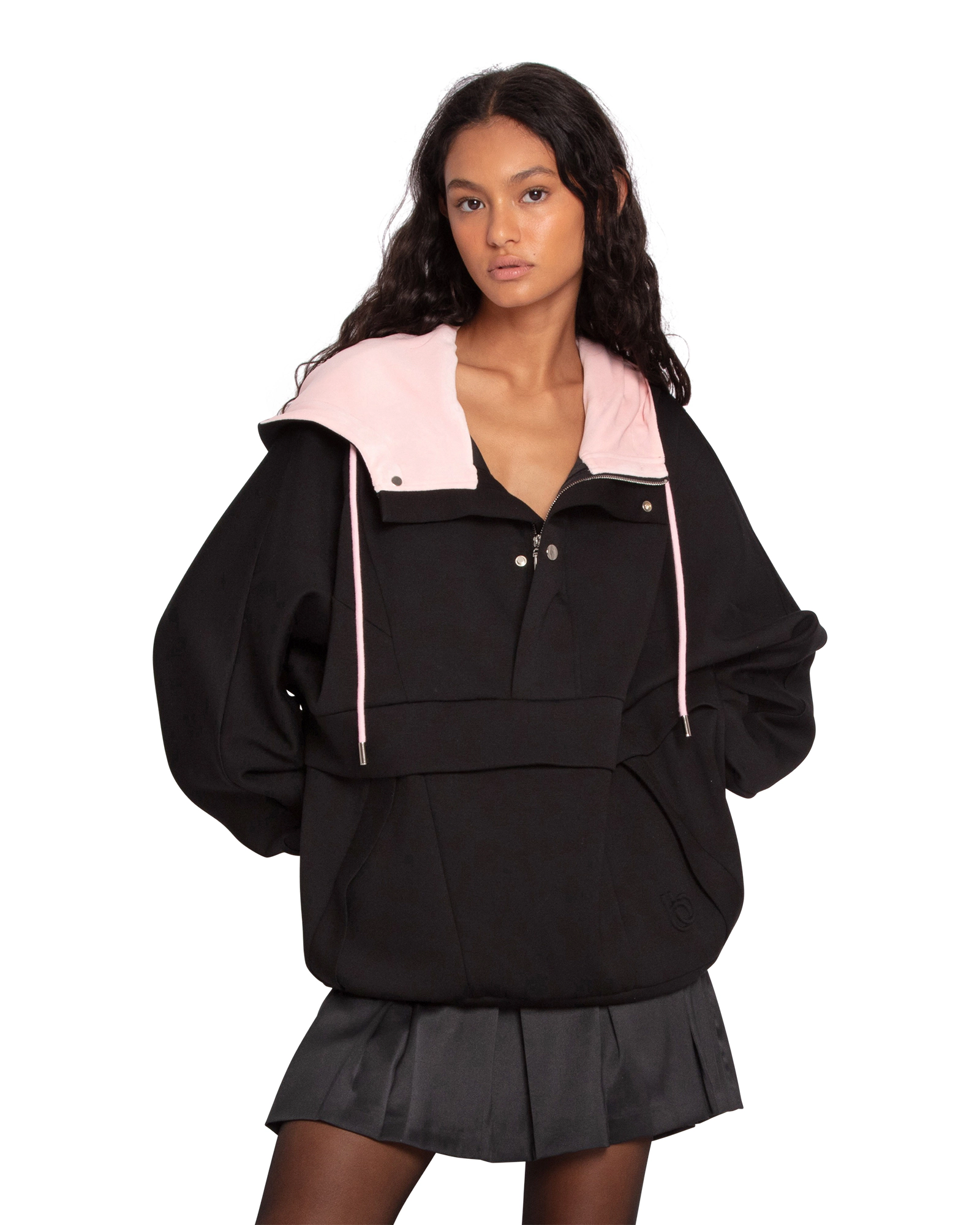 Belle & Bloom Womens Best Of Me Panelled Hoodie