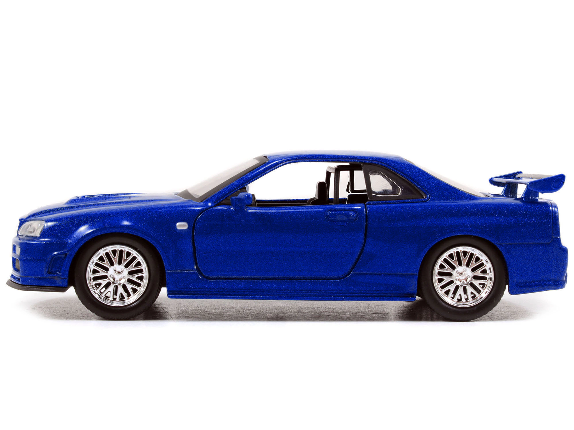 Jada Brian's Nissan Skyline GT-R R34 Blue "Fast & Furious" Movie 1/32 Diecast Car Model by Jada