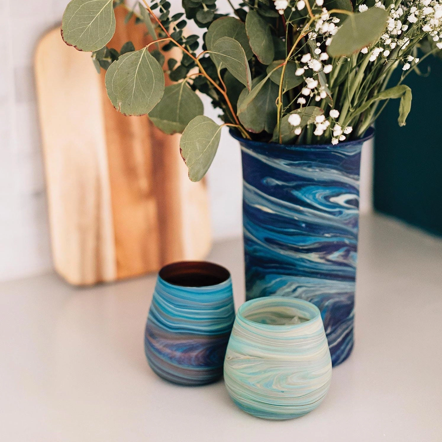 Ten Thousand Villages Desert Sands Votive Holder