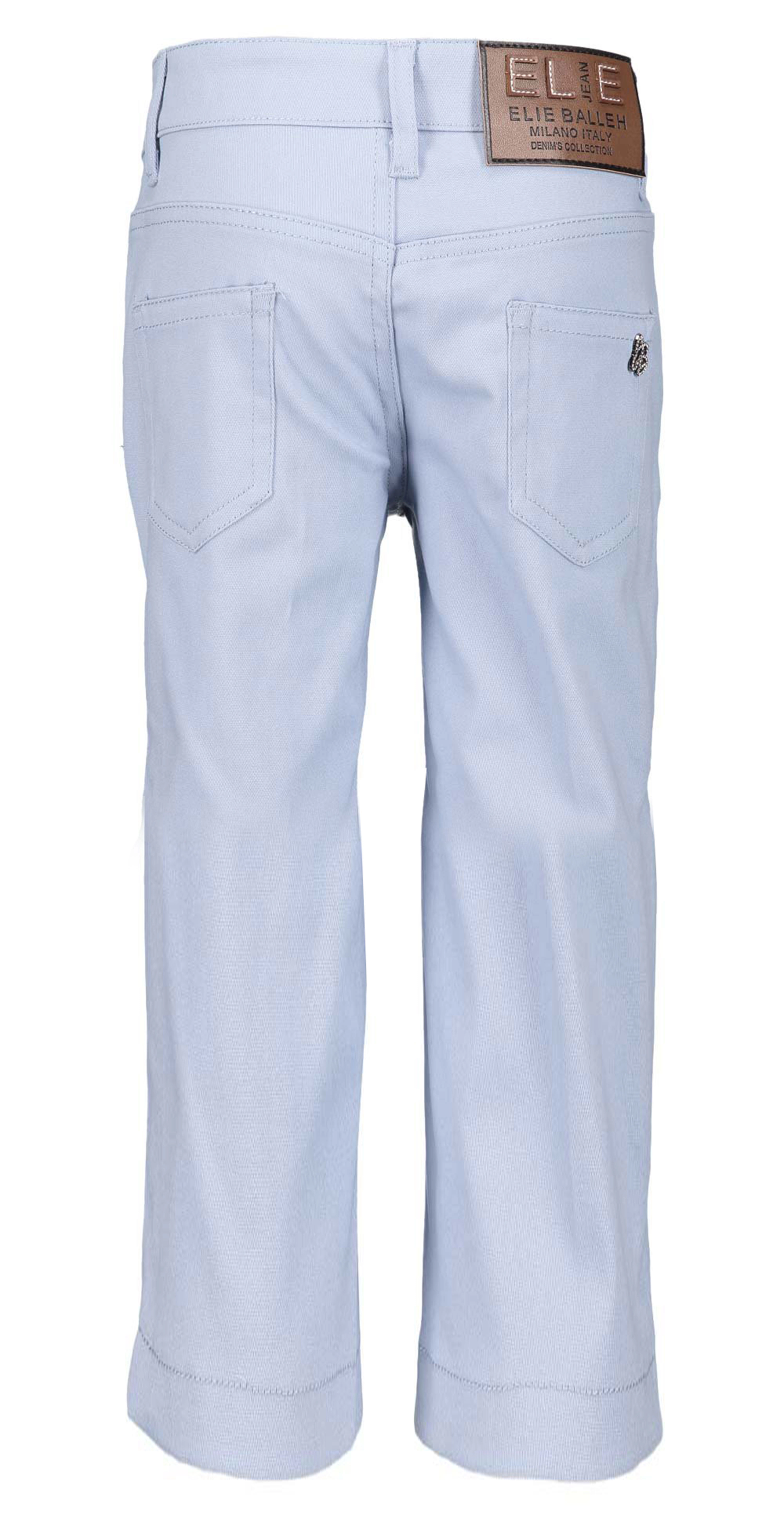 Elie Balleh Boys Slim Fit 5 Pocket Twill Pants