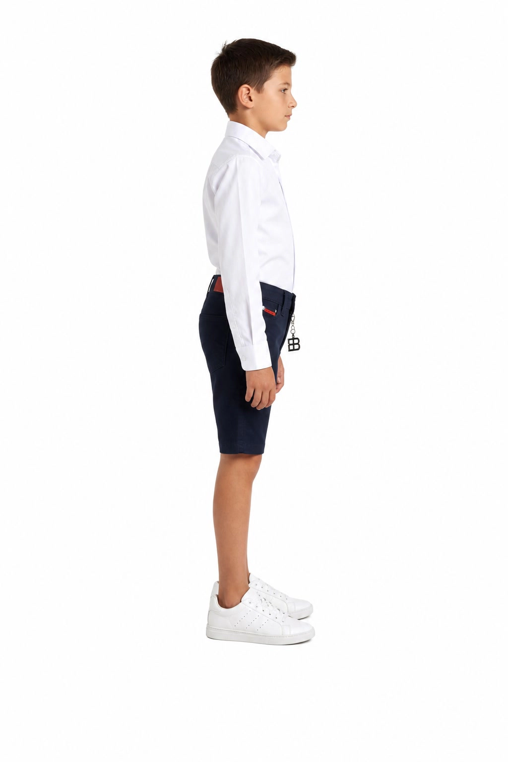 Elie Balleh Boys Slim Fit Swirl Print Button-Down Shirt