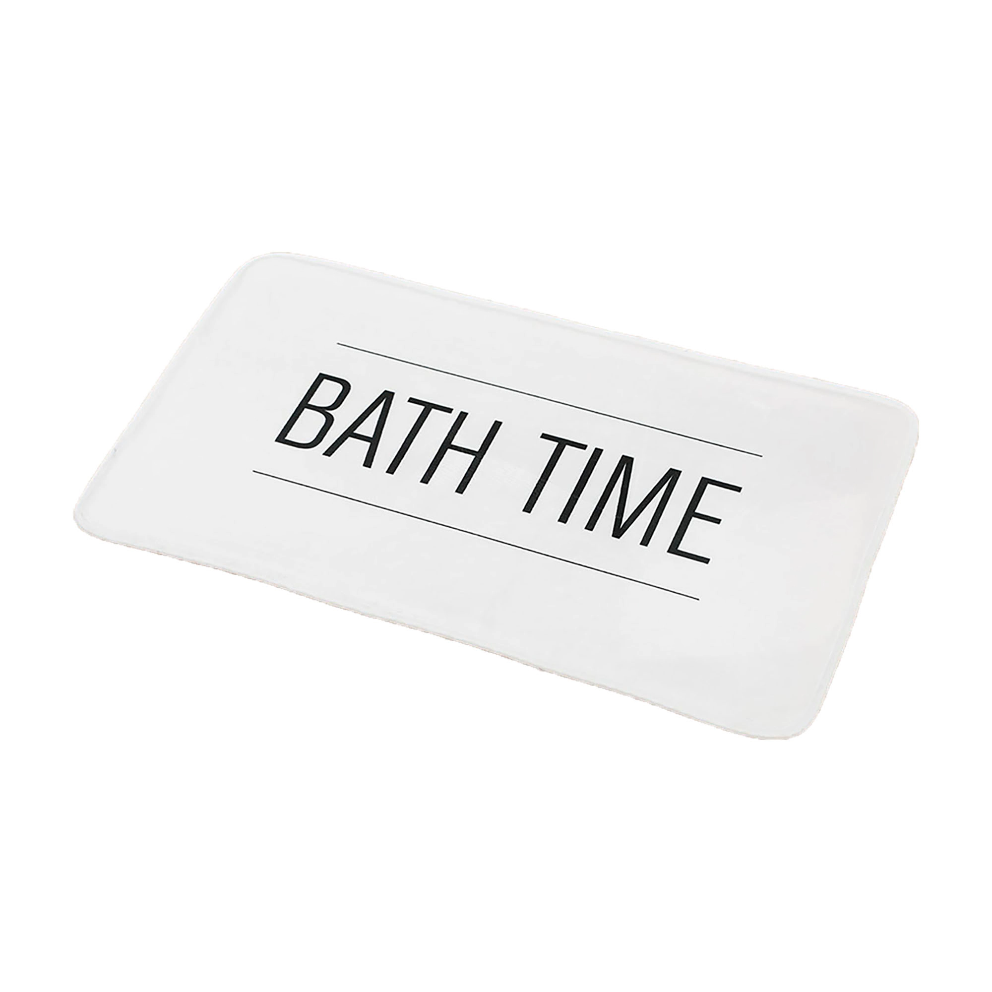 Evideco French Home Goods Bath Time Microfiber Memory Foam Bath Mat, 20 x 30 in