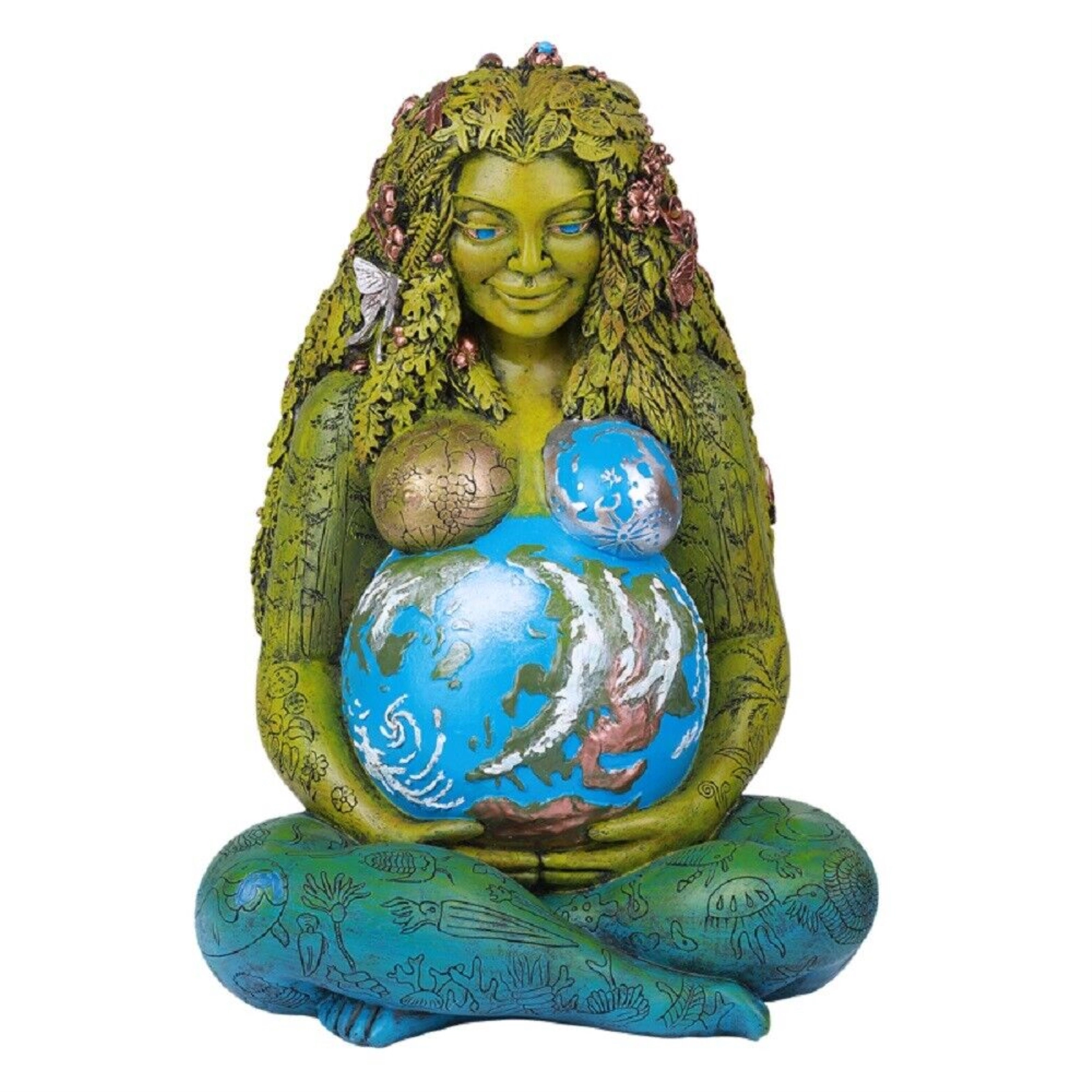 Pacific Giftware Millennial Gaia Earth Mother Goddess Figurine 14 inch Tall by Oberon Zell
