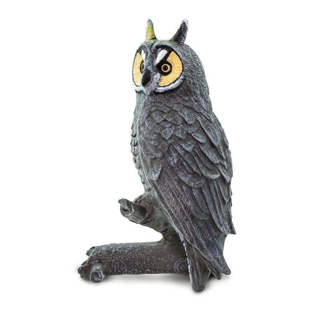 Safari Ltd. - Long Eared Owl Kids Toy Figure