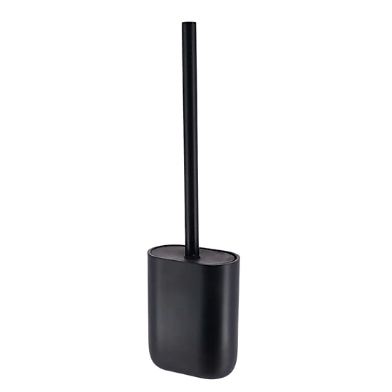 Evideco Oval Matte Polyresin Toilet Brush Set, 2-Piece