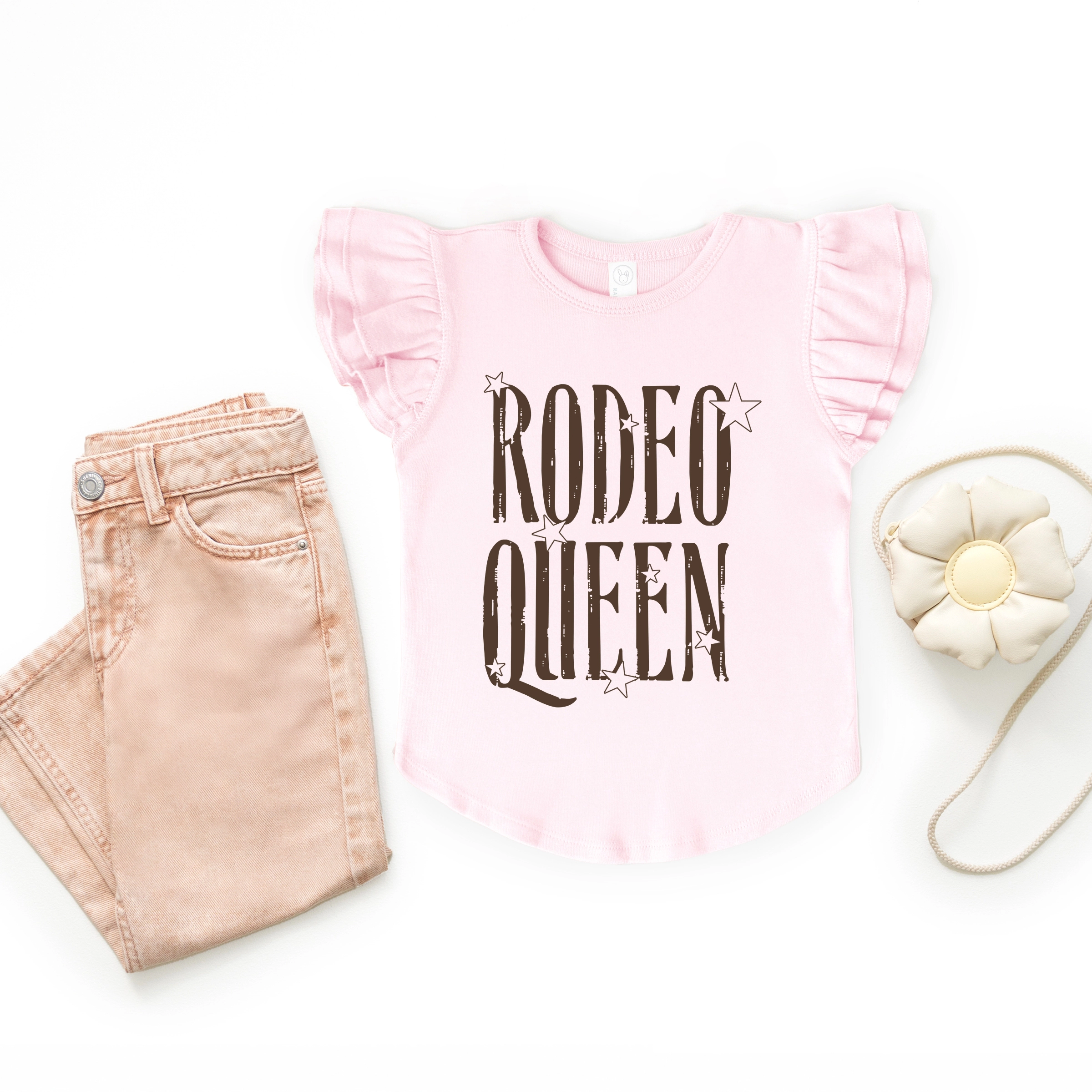 The Juniper Shop - Rodeo Queen Tall Flutter Sleeve Graphic T-Shirt