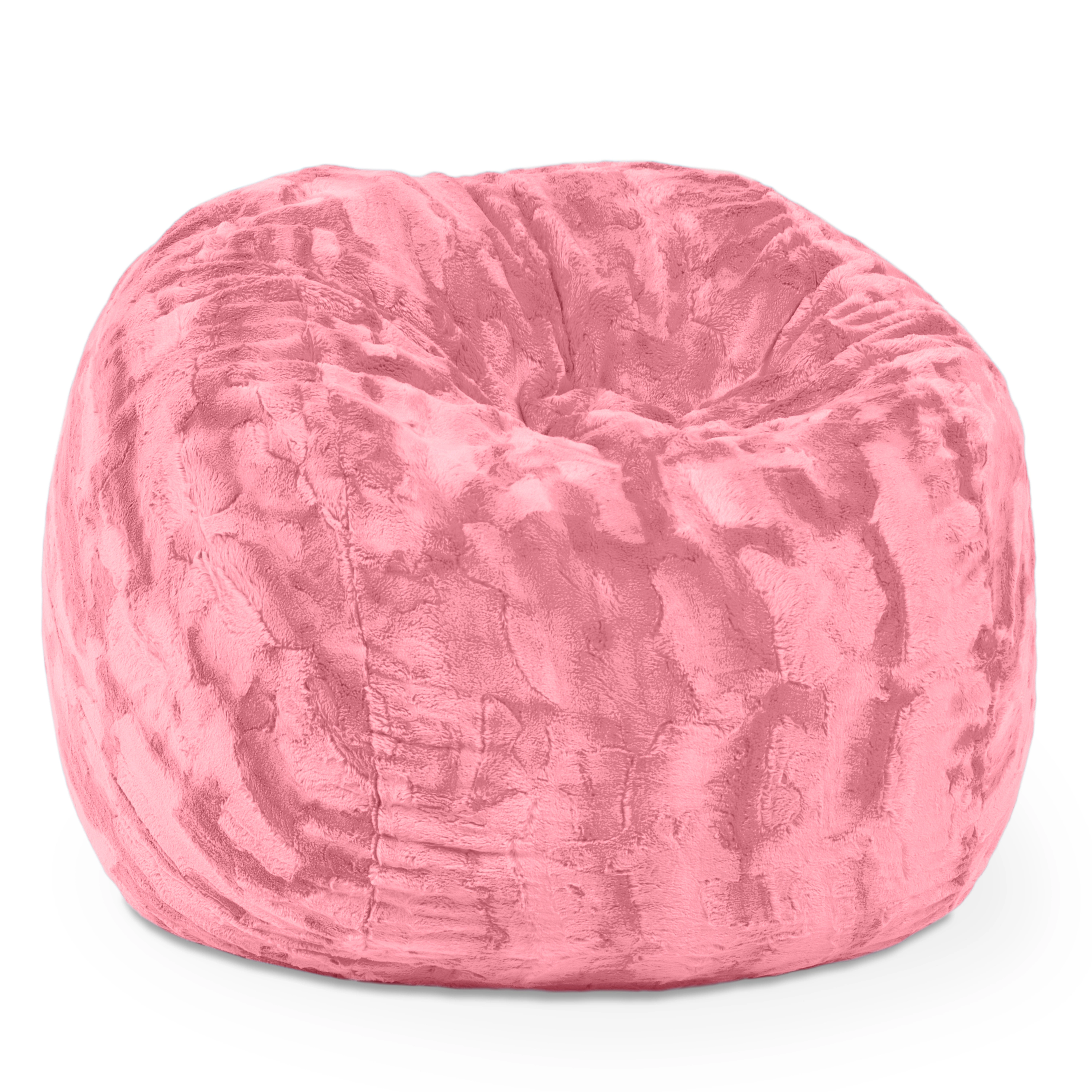 Jaxx Saxx 3 Foot Bean Bag Chair - Faux Fur Fun Colors