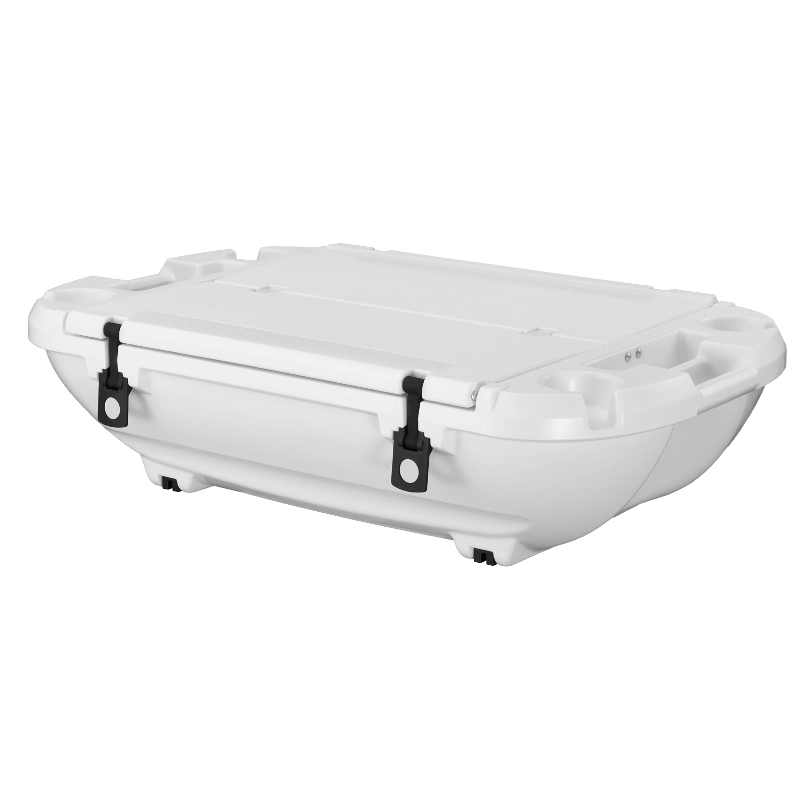 HONGGE 40 QT Floating Cooler with Tow Rope, Boat-Style LLDPE Ice Chest for Lake, River, Pool, Beach & Kayaking