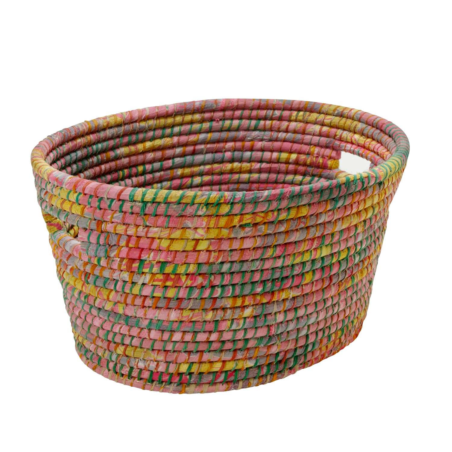 Ten Thousand Villages Bright Day Laundry Basket