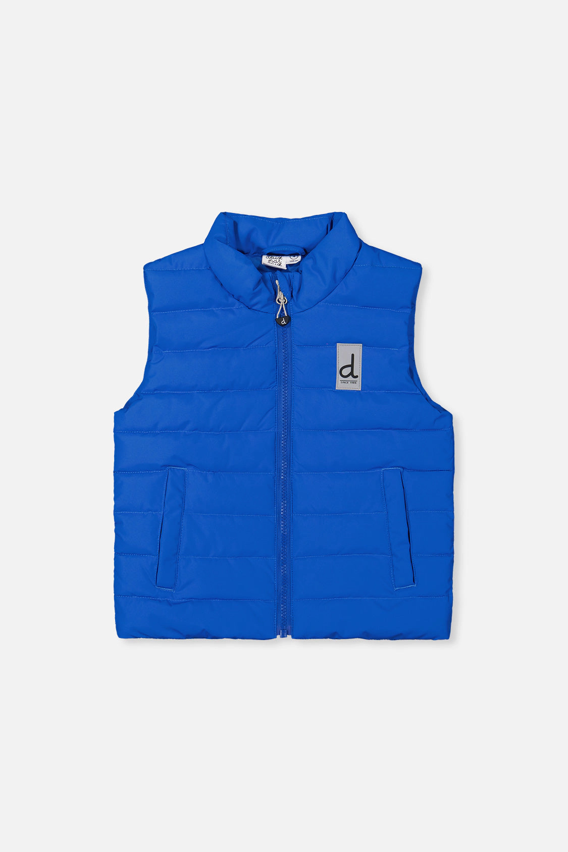 Deux par Boys Sleeveless Quilted Mid-Season Vest