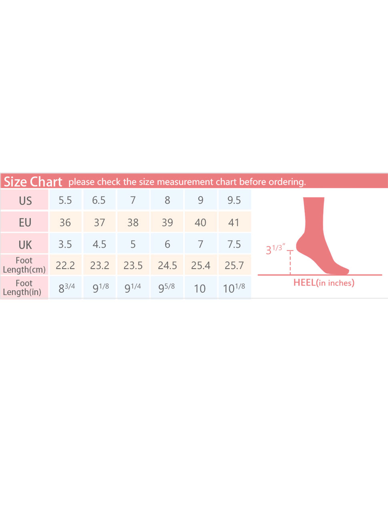 BLISSFUL STEP Women Rubber Clear Heel Pointed Toe Chunky Heels Ankle Boots