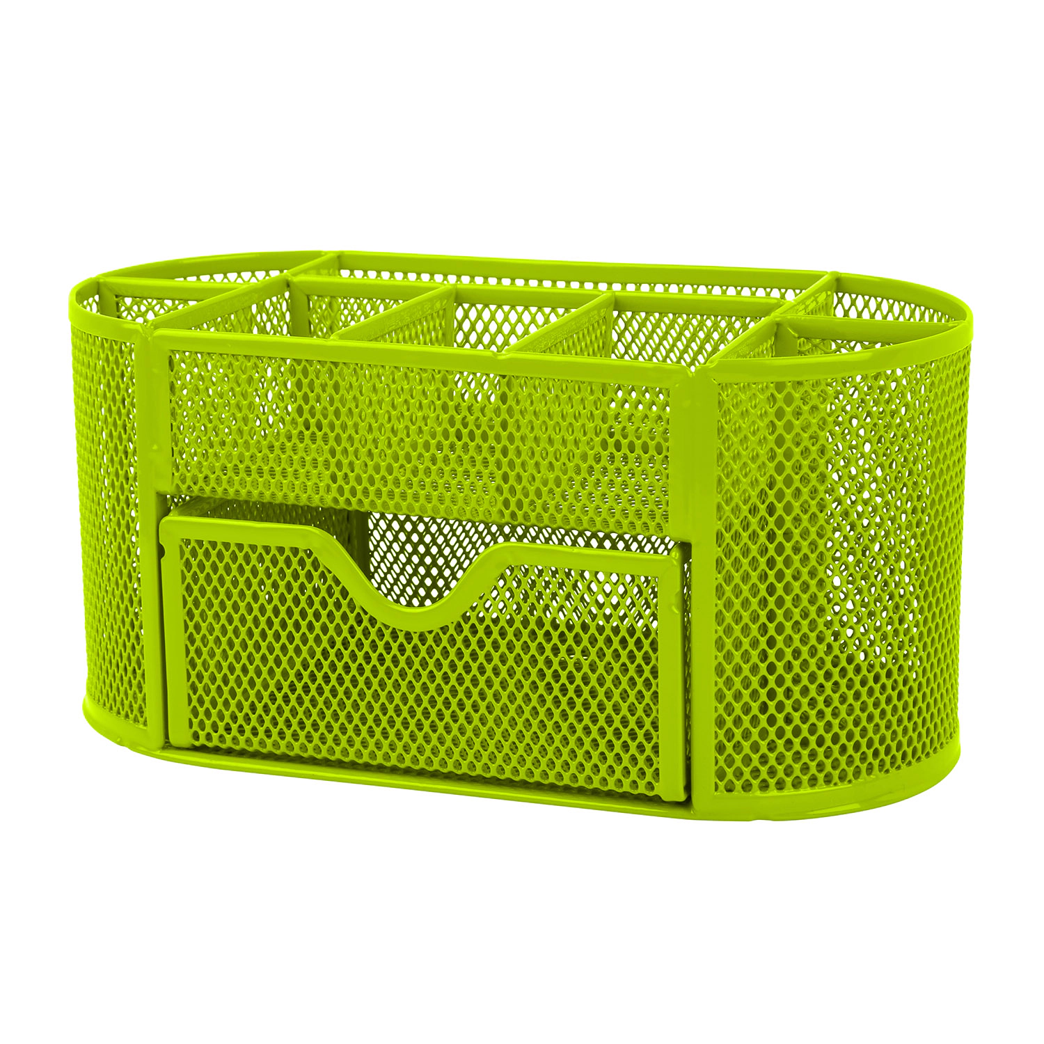 GBruno Metal Mesh 9-Compartment Desk Organizer