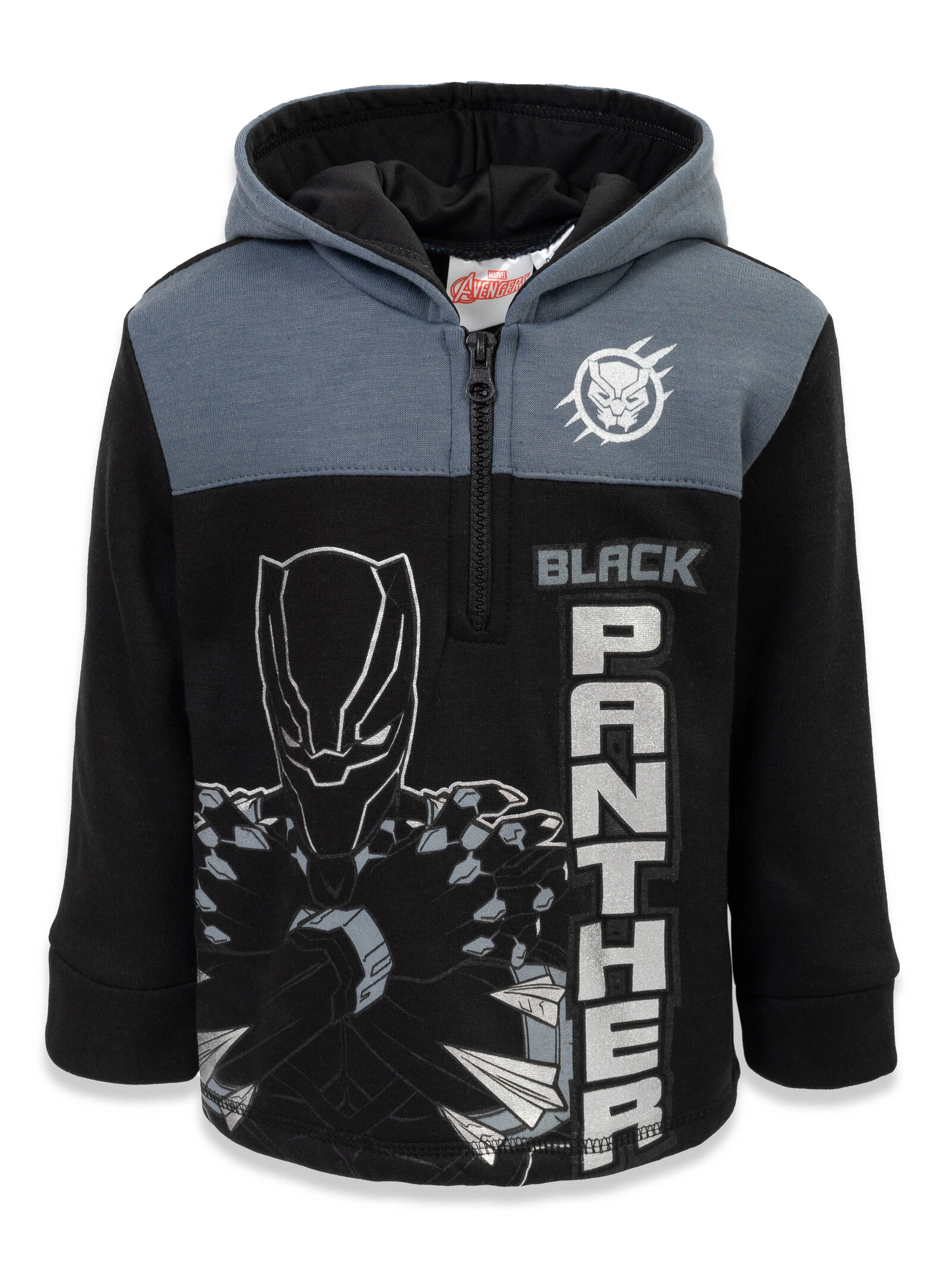 Marvel Boys' Fleece Quarter-Zip Hoodie