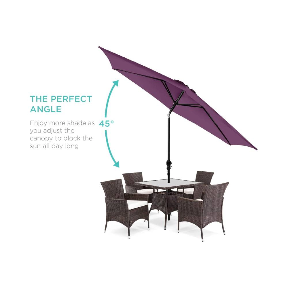 Radiant Essence Unisex Water-Resistant Polyester Patio Umbrella
