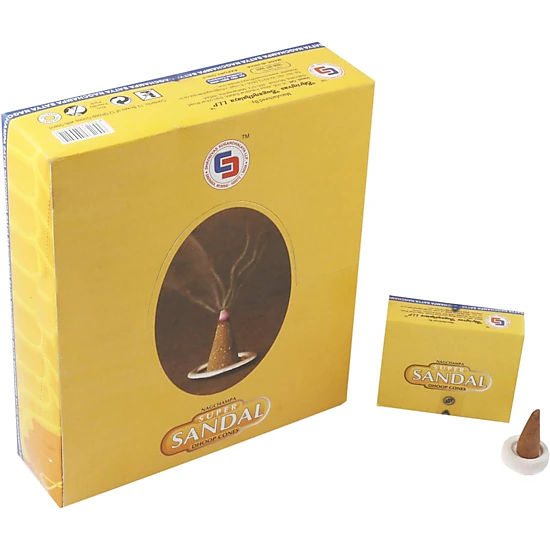 Satya Sandal Sandalwood Cones, 120-Count Bulk Box, Color: Yellow - JCPenney