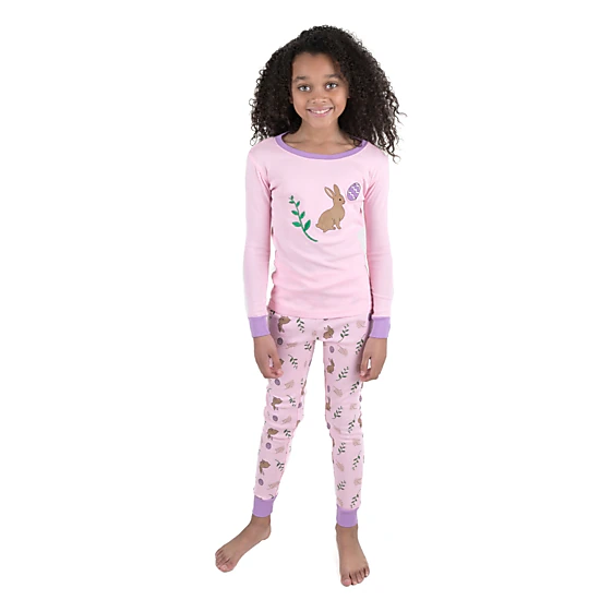 Leveret Baby/Toddler/Kids 2-pc Cotton Snug Fit Easter Pajamas