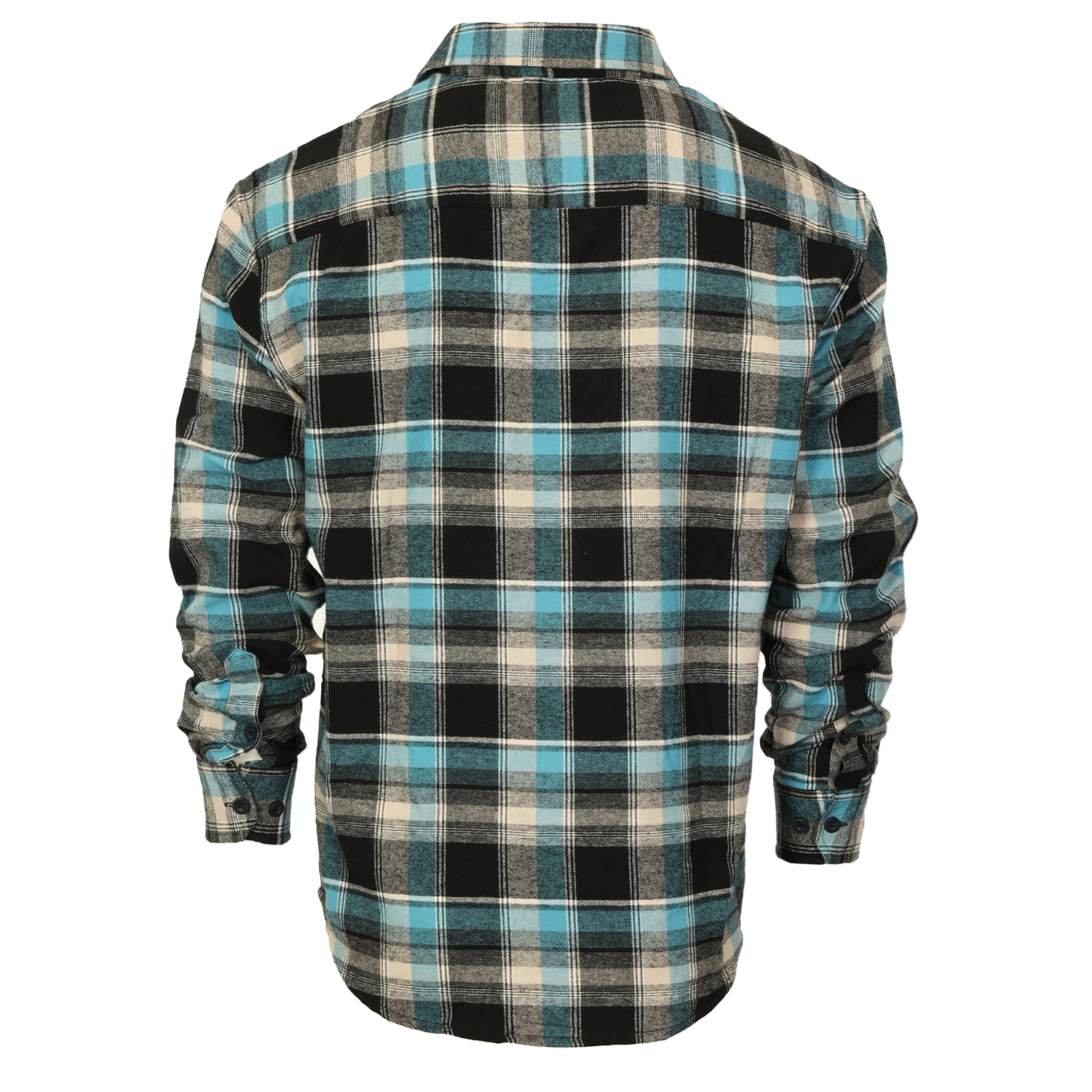 Gioberti Men's 100% Cotton Brushed Flannel Shirt