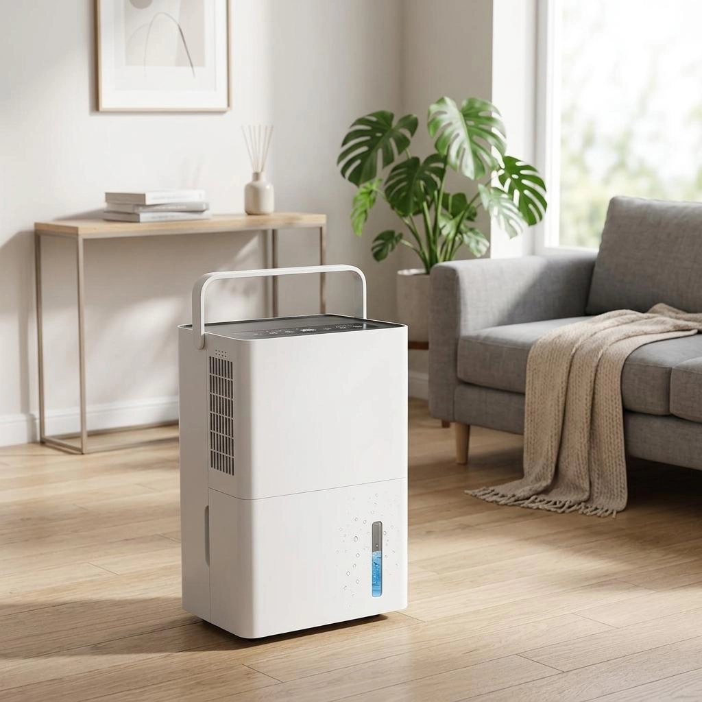 SlickBlue White Large Room Dehumidifier 120 Pint, 6000 Sq.Ft Coverage, Auto Drain