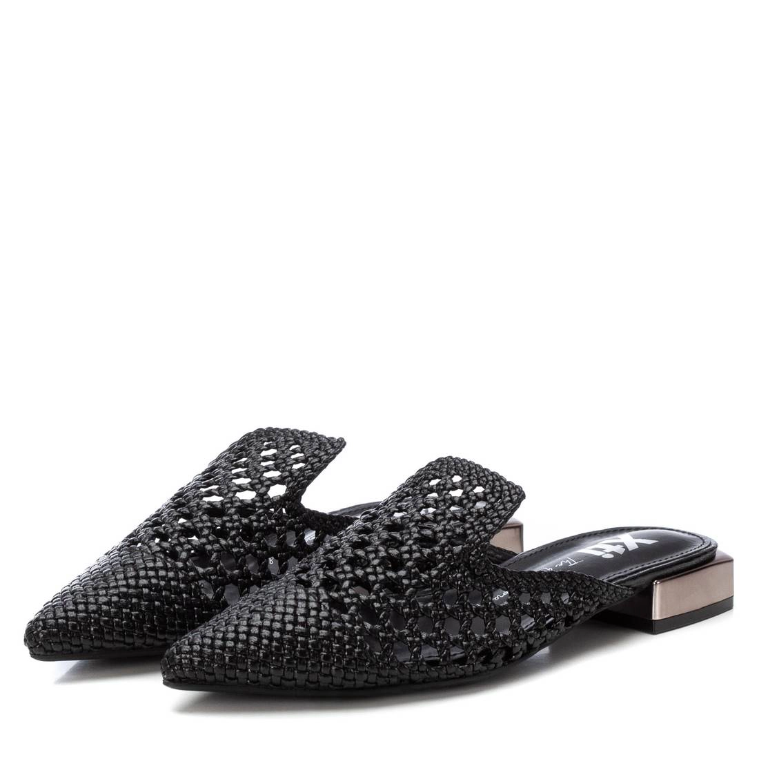 XTI Women's Mules Pointed Toe Flat Slip-On