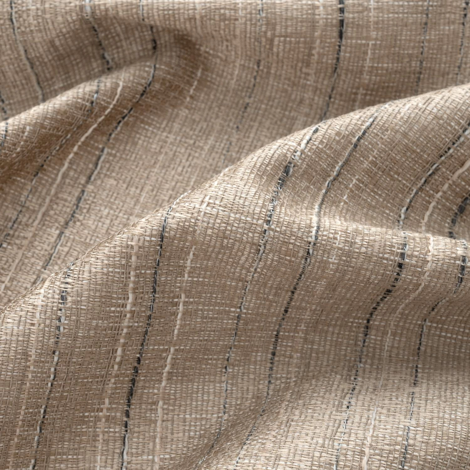 RT Designer Collection Kensington Jacquard Foam Backed Luxurious Decorative Grommet Curtain Panel 54" x 84" Taupe