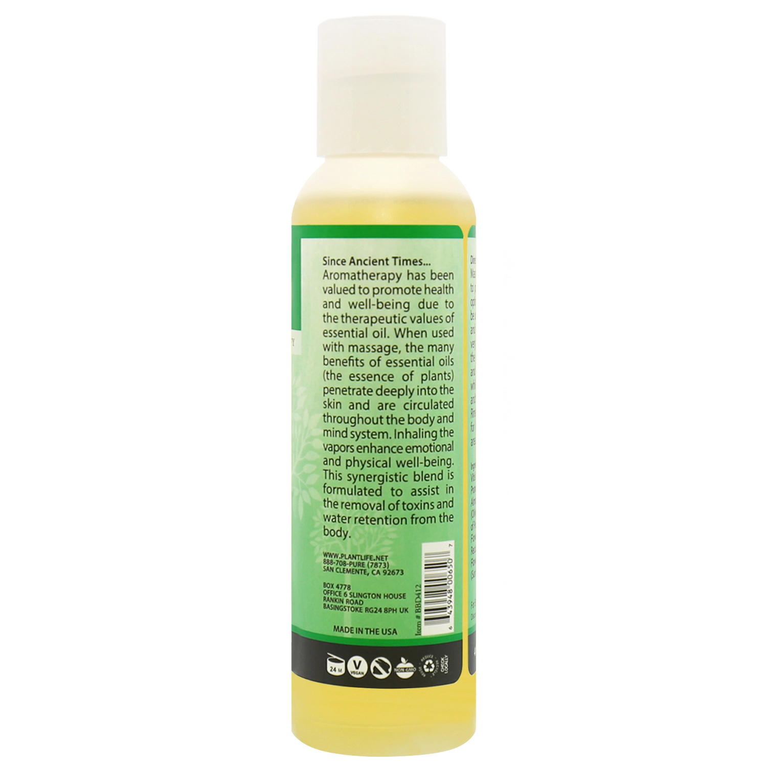 Plantlife Detox Massage Oil