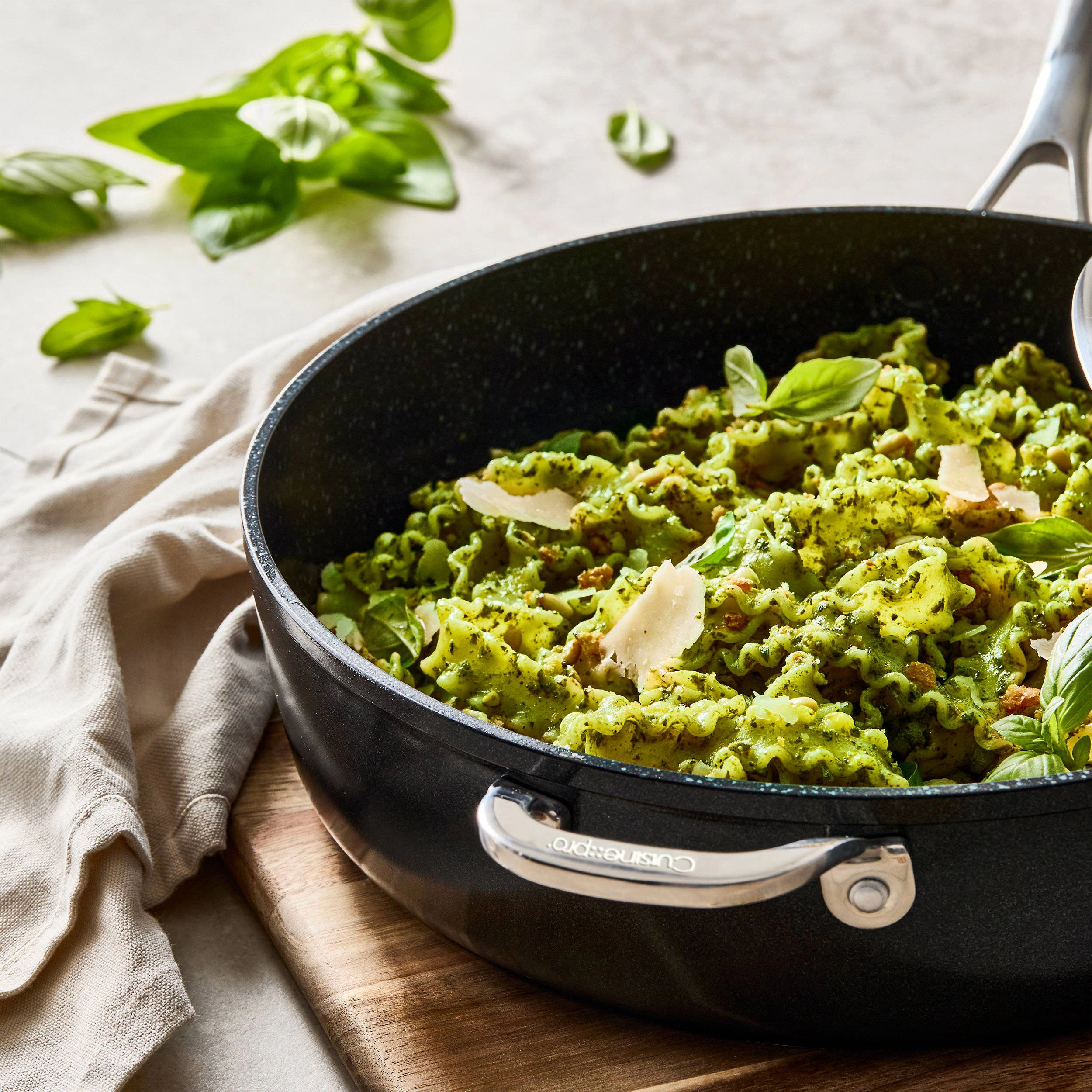 Cuisine::pro® GREEN STONE™ 4.2 Qt. Chef Pan