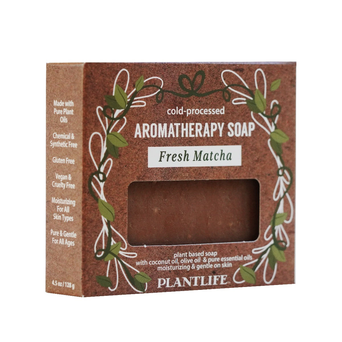 Plantlife Fresh Matcha Aromatherapy Herbal Soap