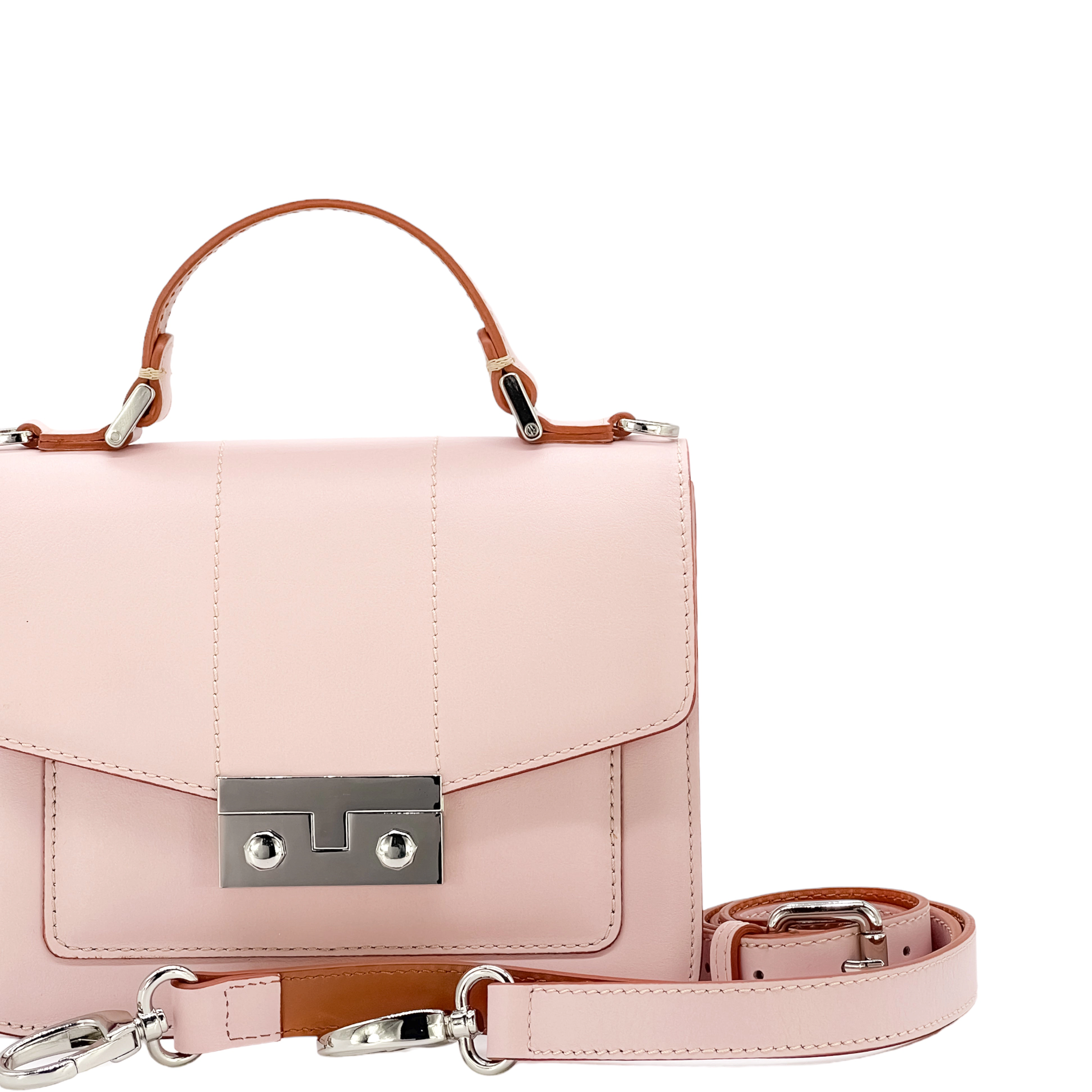 Claudio Civitico - Atae Women's 100% Italian Leather Crossbody Bag