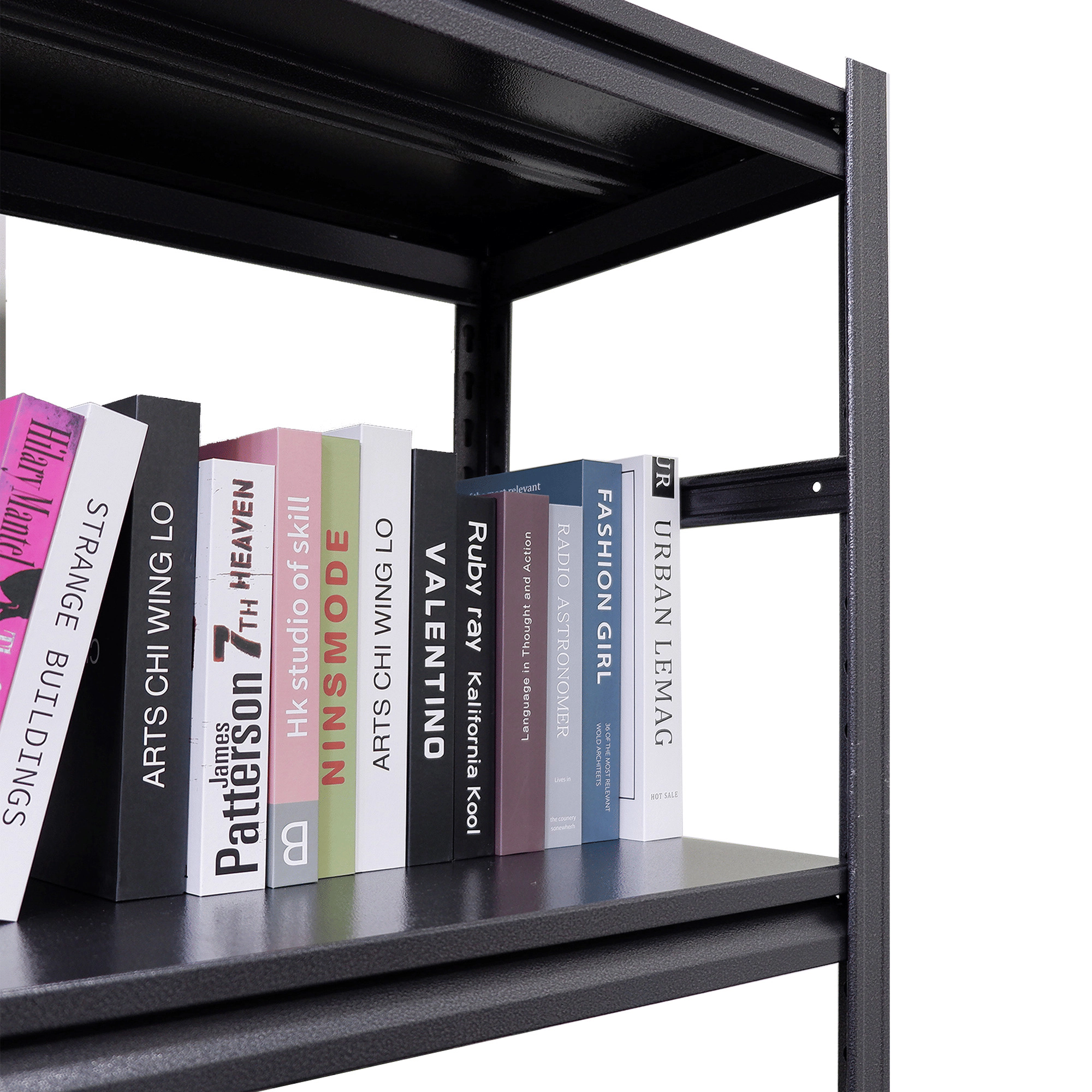 Flynama 5 Tier Adjustable Metal Shelving H72 Unit for Kitchen and Garage