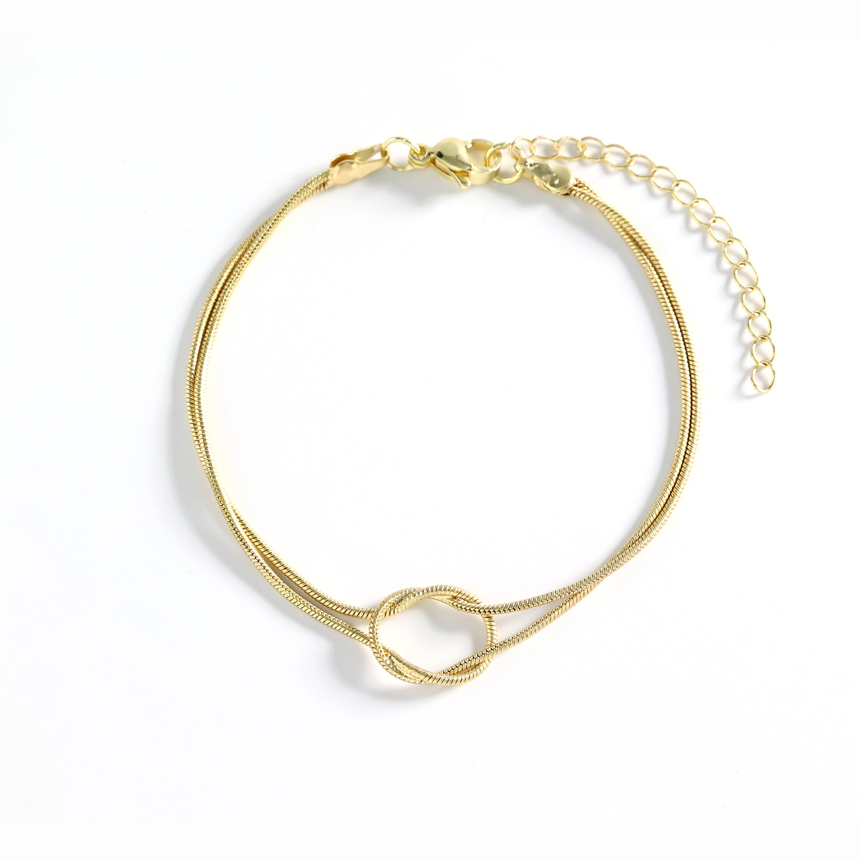 Mint & Lily Women's Dainty Knot Bracelet