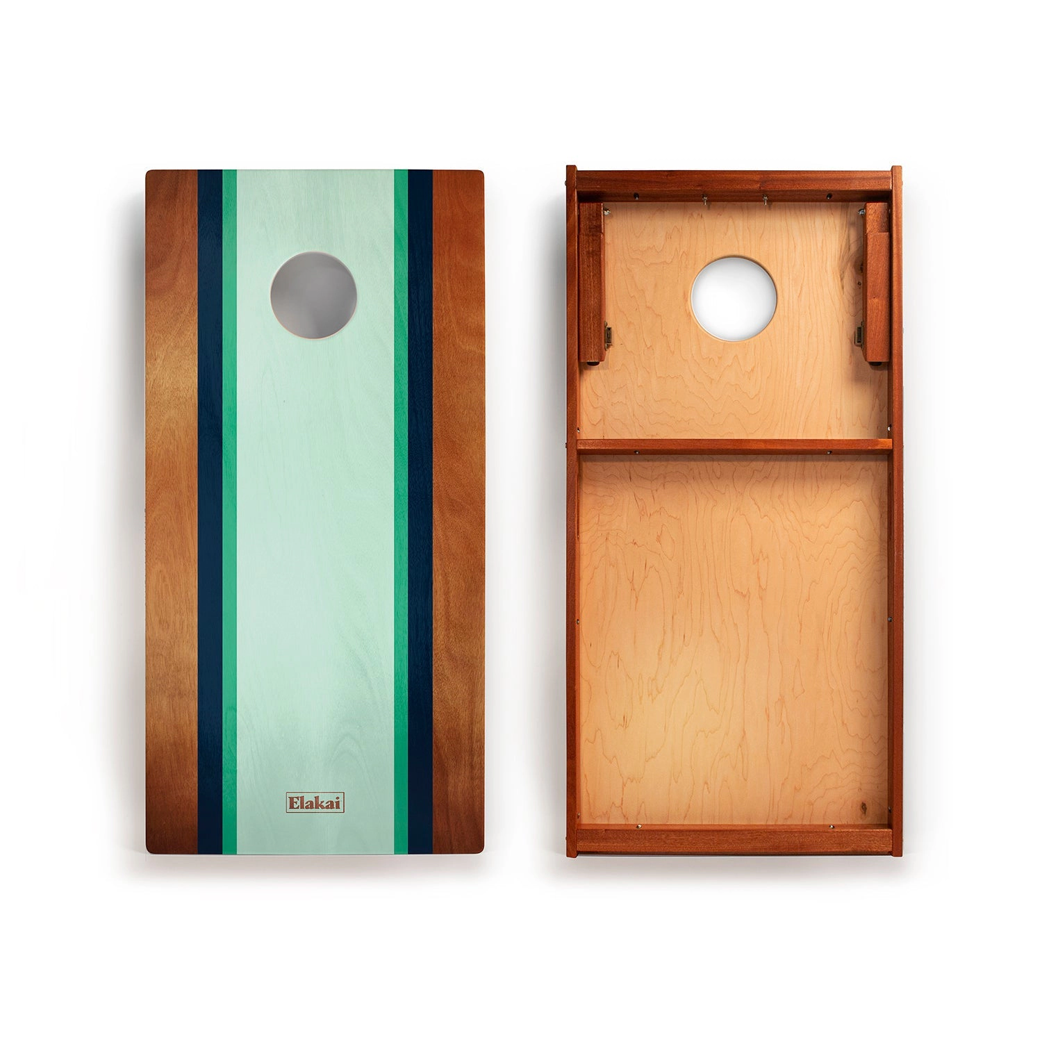 Elakai Gidget Surf Mahogany Pathfinder Cornhole Boards