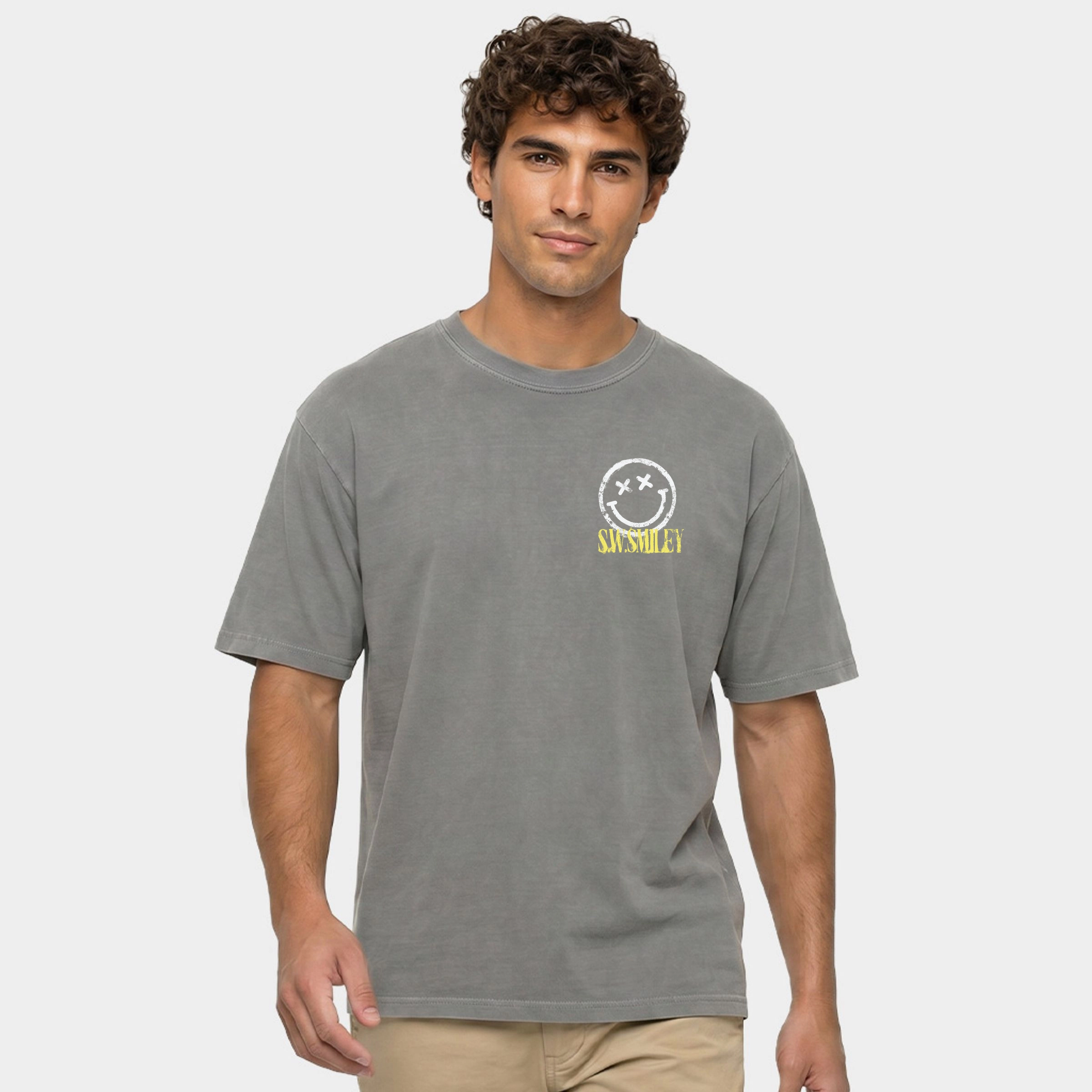 Simply Sage Market - Men's Garment Dyed Graphic T-Shirt - S.W.
