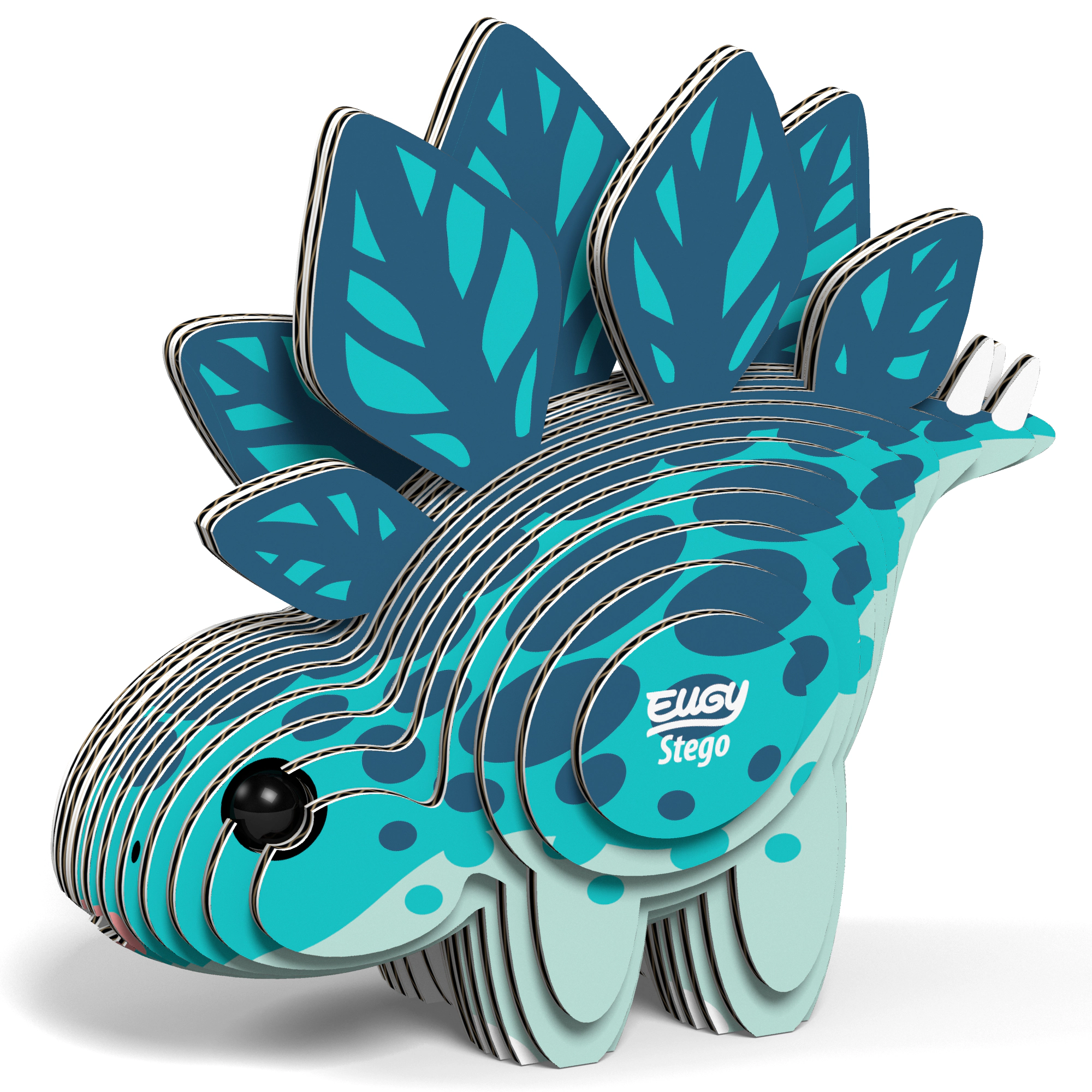 EUGY Stegosaurus 3D Puzzle - contains 25 puzzle pieces