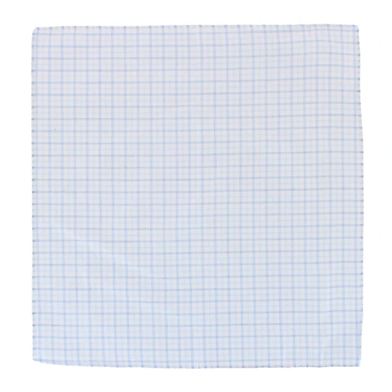 Essentials by Trafalgar Vibrant Dot and Check Patterned Blues Handkerchiefs