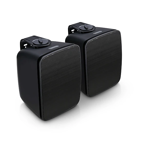 SoundPro Dual 1-Pair Bluetooth Indoor & Outdoor Wall-Mount Speakers