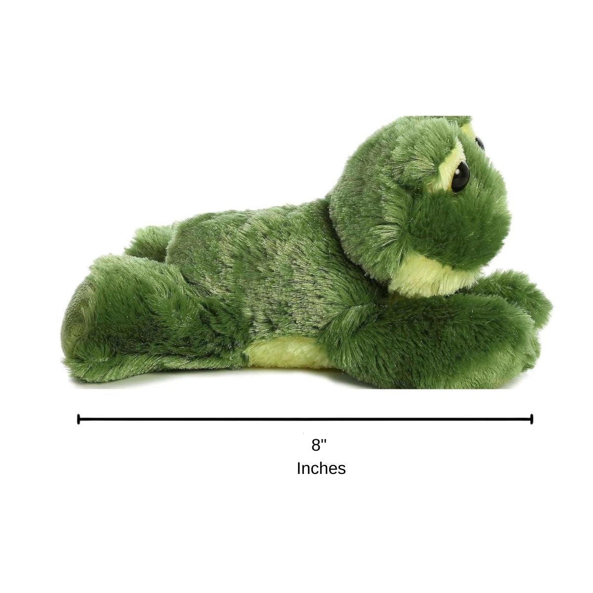 Aurora Mini Flopsie Frolick the Frog 8-Inch Stuffed Animal Plush