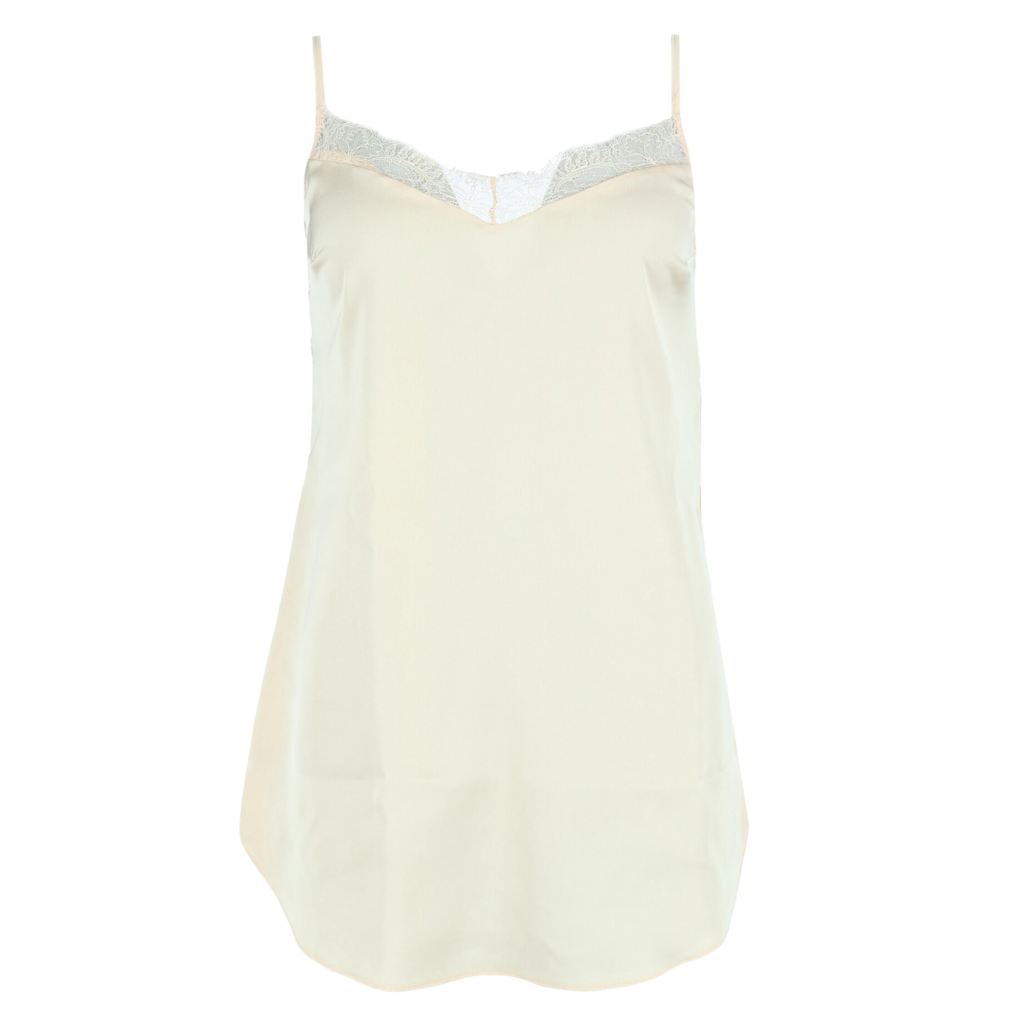Bewicked Women's Satin Slip Nightgown with Lace