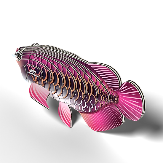 EUGY Asian Arowana 3D Puzzle - contains 24 puzzle pieces