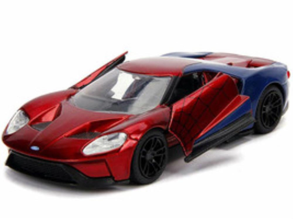 Jada 2017 Ford GT "Spider-Man" Theme "Marvel" Series 1/32 Diecast Model Car by Jada