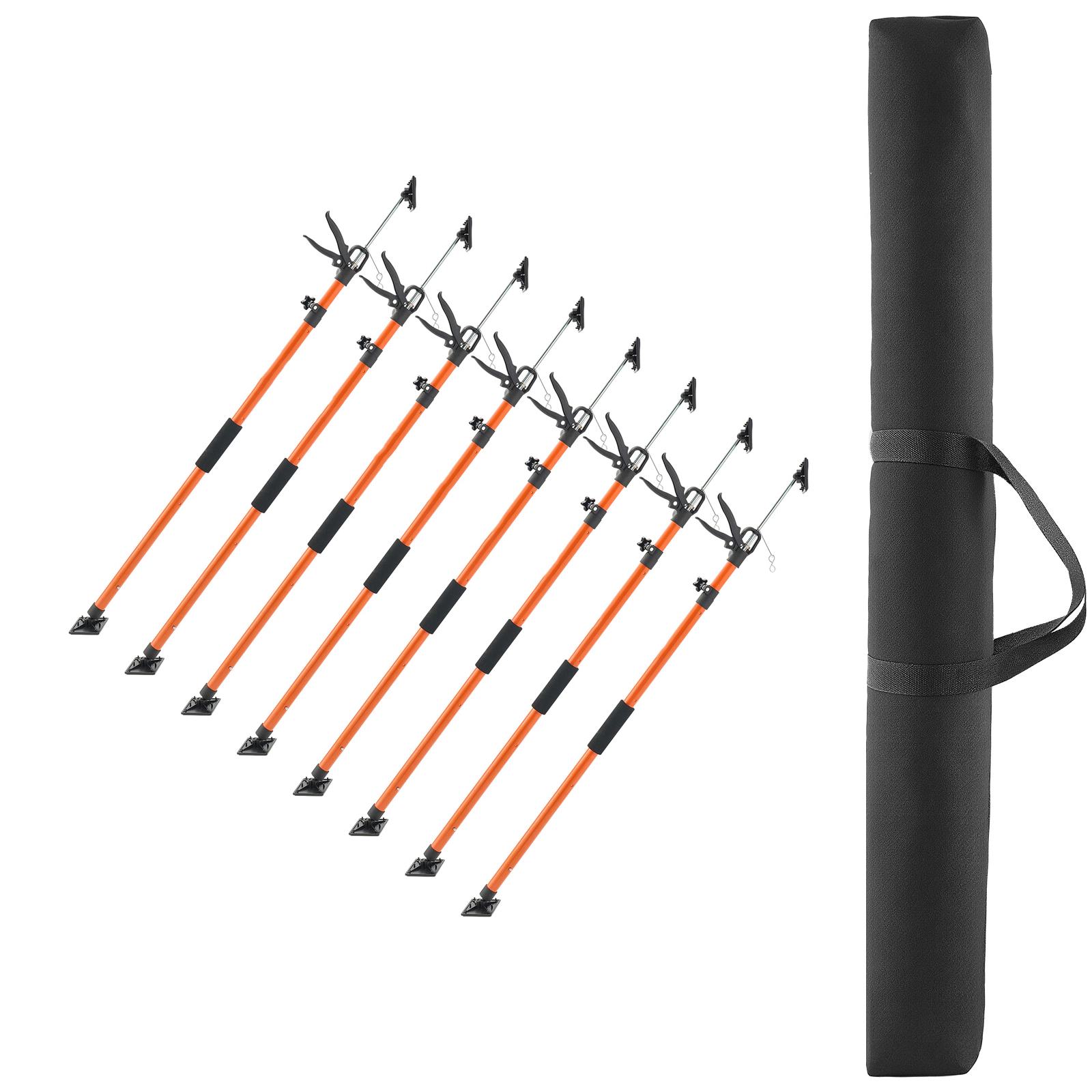 HONGGE Cabinet Jack Support Pole Steel Telescopic Quick Support Rod Adjustable 3rd Hand System for Installing Cabinets