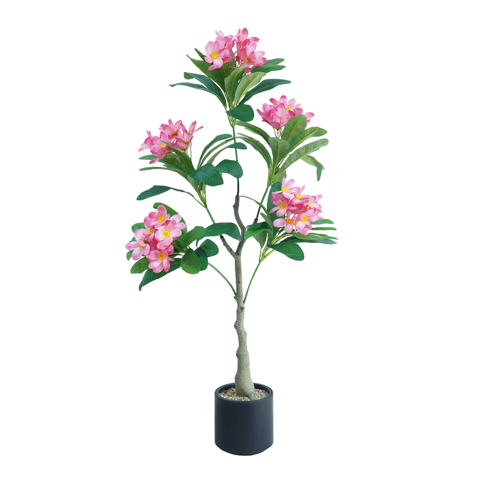 BebreezChic 4pcs Colorful Artificial Potted Plants Mini Faux Greenery Small White Pots for Home Decor